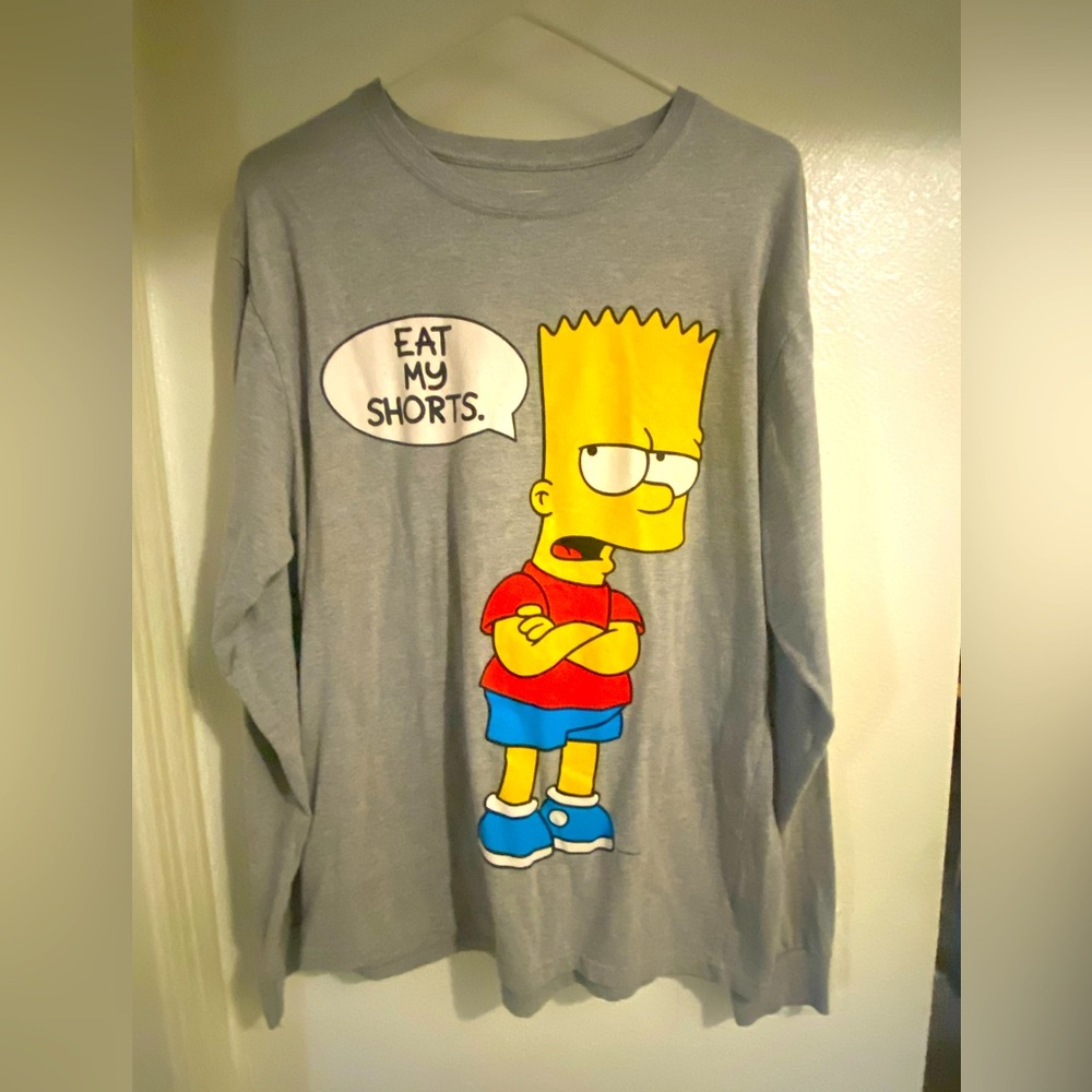 Vintage Bart Simpson “eat my shorts” long sleeve shirt.